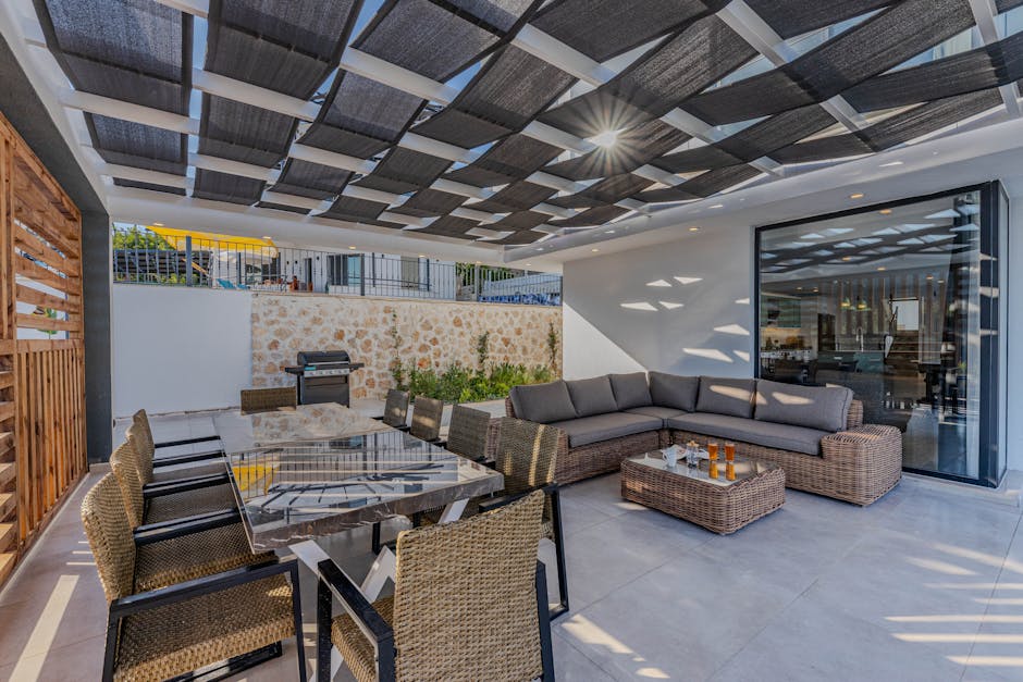 Designing Outdoor Spaces with Trendy Furniture